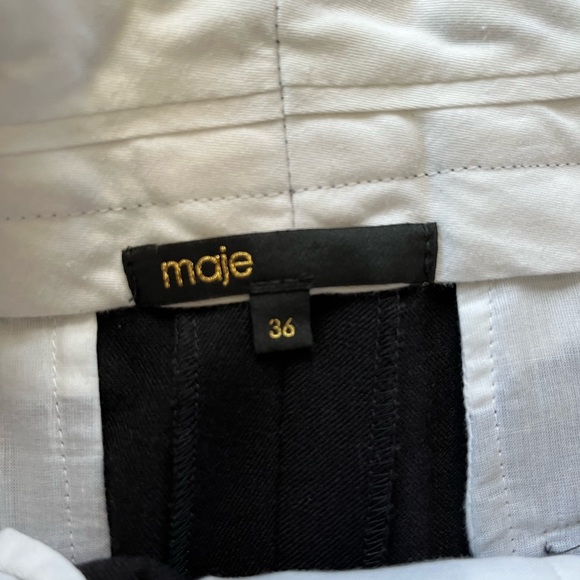 BLACK MAJE DRESS PANTS - Picture 2 of 4